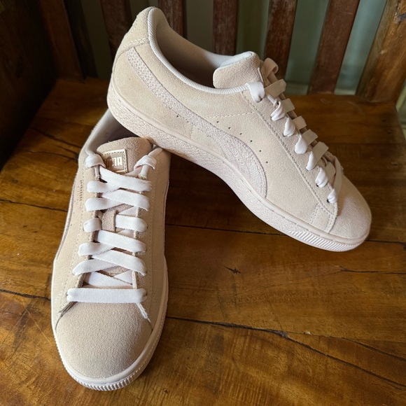 Puma Suede XXI Sneakers – Nude / Blush Pink – Women’s Size 8 - Picture 3 of 13